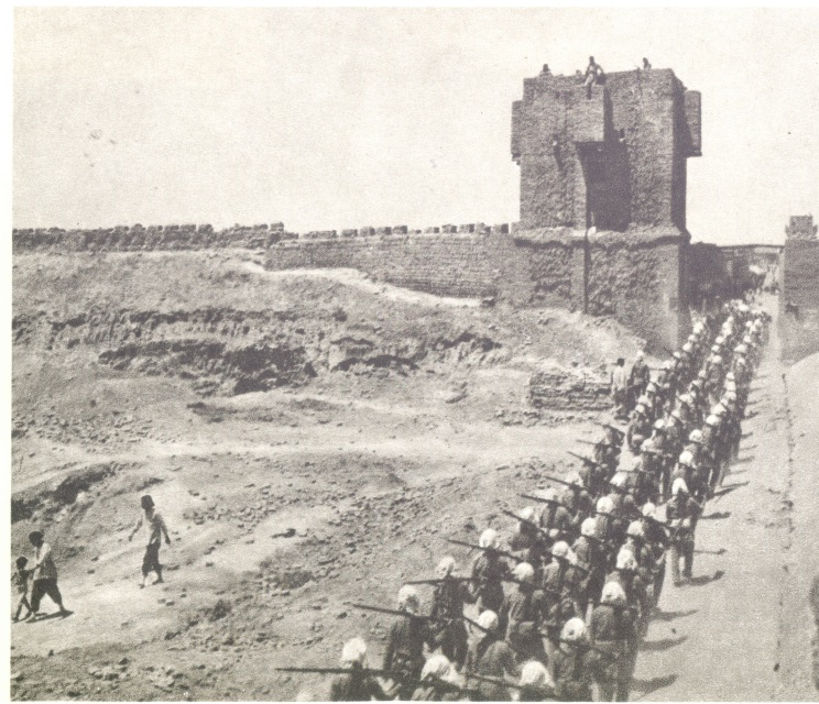 冀中部隊(duì)解放武強(qiáng)縣城.png
